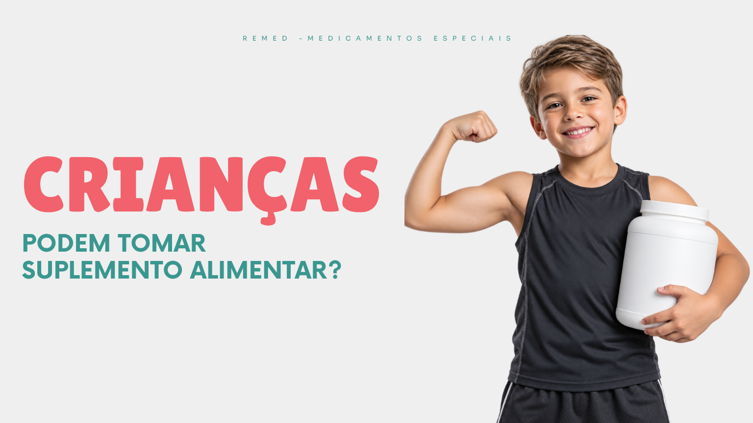Leia mais sobre o artigo Crianças podem tomar suplemento alimentar?
